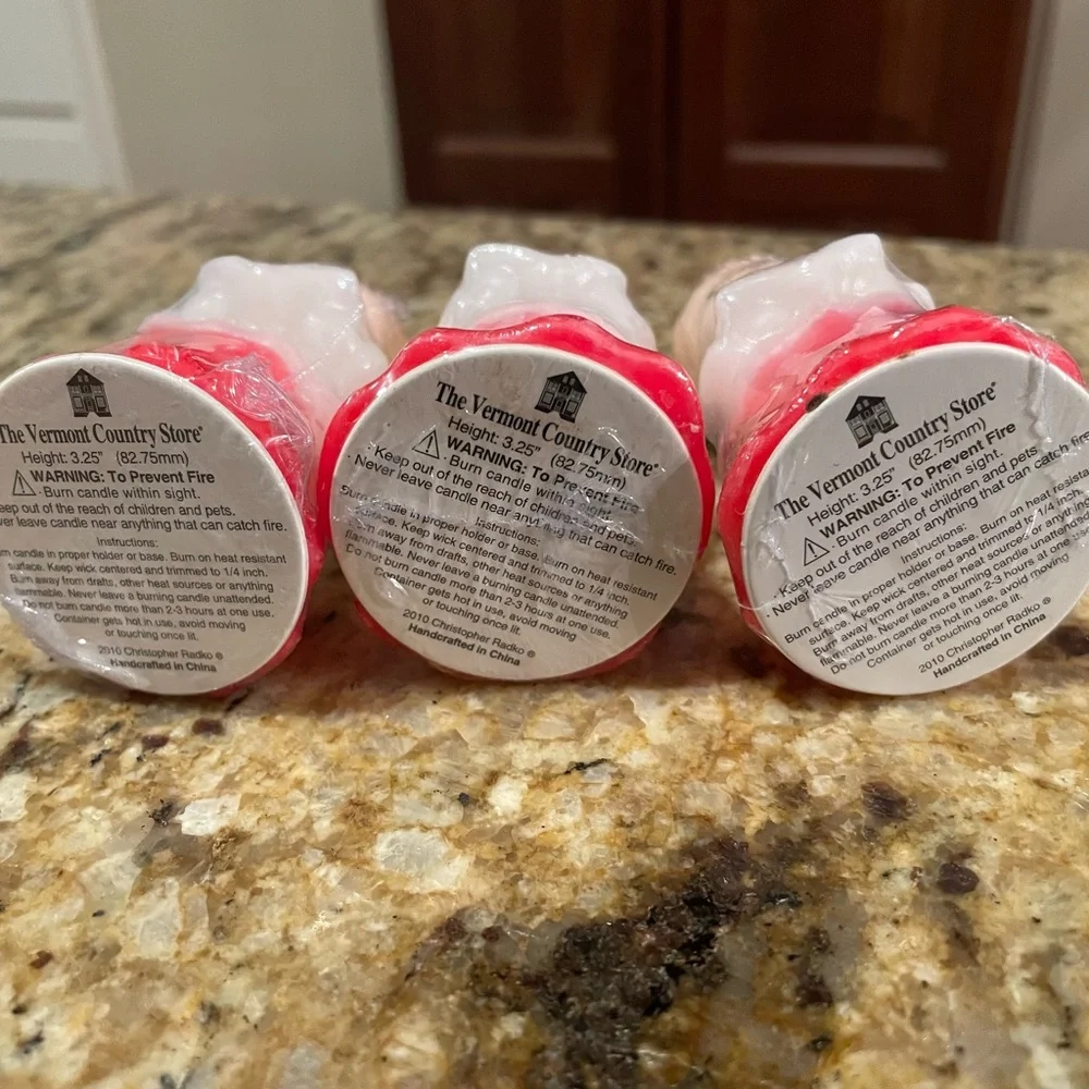 Christmas candles Vermont Co Gurley Christopher Radko Choir children